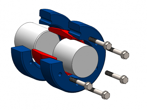 Structure of the shaft coupling