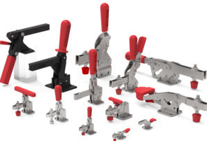 Vertical and horizontal hold down clamps