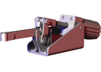 PNEUMATIC TOGGLE CLAMPS WITH FLOW RESTRICTION FOR ASSEMBLY & WELDING – 847 SERIES