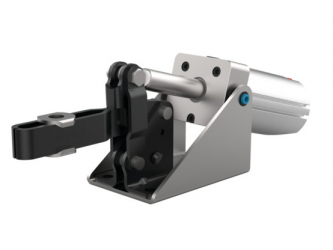 PNEUMATIC TOGGLE CLAMPS WITH FLOW RESTRICTION FOR ASSEMBLY & WELDING – 810 SERIES